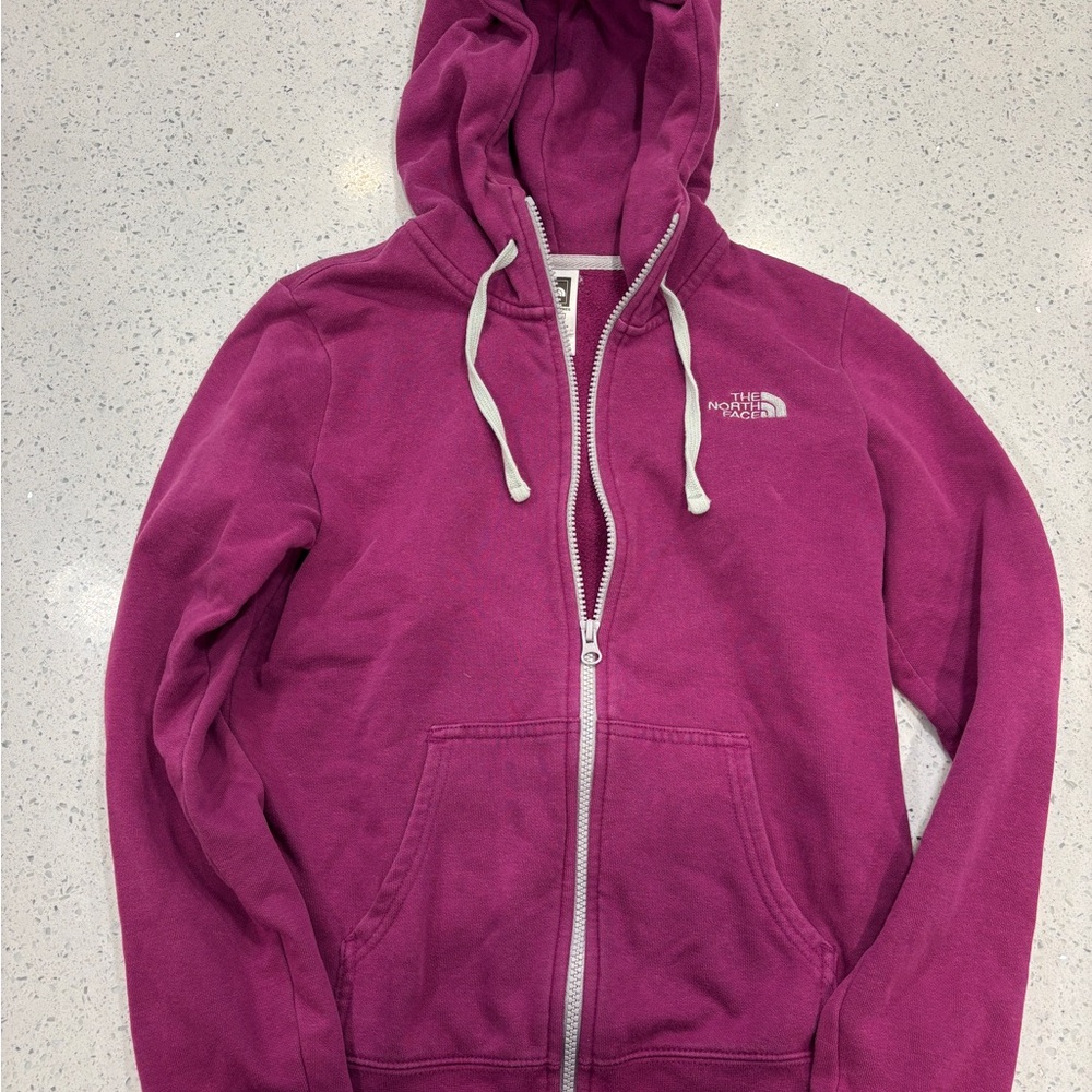 The North Face zip-up jacket